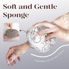 image:imageBAIMEI IcyMe Body Bath Sponge for Shower  Soft amp Exfoliating 2PackPink Grey