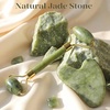 image:imageBAIMEI IcyMe Gua Sha amp Jade Face Roller SetFacial Beauty Skin Care ToolsJade Green