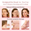 image:imageBAIMEI IcyMe Gua Sha amp Jade Face Roller SetFacial Beauty Skin Care ToolsPink