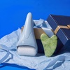 image:imageBAIMEI IcyMe Ice Roller for Face amp Gua Sha Set Depuff amp Migraine ReliefBlue