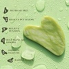 image:imageBAIMEI IcyMe Jade Roller amp Gua Sha Facial Tool Set for Face DepuffingGreen