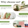 image:imageBAIMEI IcyMe Jade Roller amp Gua Sha Facial Tool Set for Face DepuffingGreen