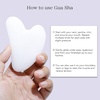 image:imageBAIMEI IcyMe Jade Roller amp Gua Sha Facial Tool Set for Face DepuffingWhite