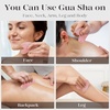 image:imageBAIMEI IcyMe Natural Jade Gua Sha Facial ToolGreenPink