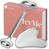 image:imageBAIMEI IcyMe Gua Sha amp Jade Face Roller SetFacial Beauty Skin Care ToolsGrey