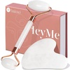 image:imageBAIMEI IcyMe Jade Roller amp Gua Sha Facial Tool Set for Face DepuffingWhite