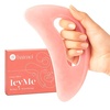 image:imageBAIMEI IcyMe Natural Jade Gua Sha Facial ToolGreenSoft Pink