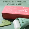 image:imageBAIMEI IcyMe Stainless Steel Ice Roller for Face amp Gua Sha Facial ToolsDark Green