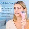 image:imageBAIMEI IcyMe Stainless Steel Ice Roller for Face amp Gua Sha Facial ToolsRose Pink